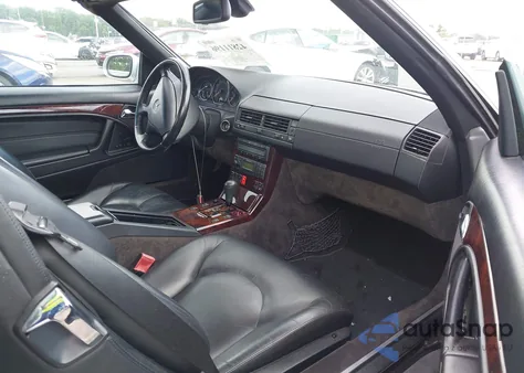 2002 Mercedes-Benz Sl 500 из США, поврежденный, VIN WDBFA68F12F202217